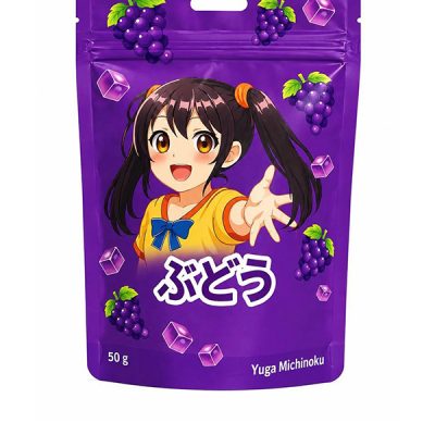 Карамель со вкусом винограда   Yuga Michinoku Grape Candy